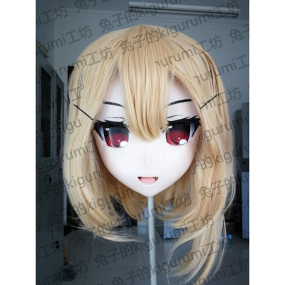 (RB672)Quality Handmade Female/Girl Resin Japanese Anime Cartoon Character Cosplay Kigurumi Mask